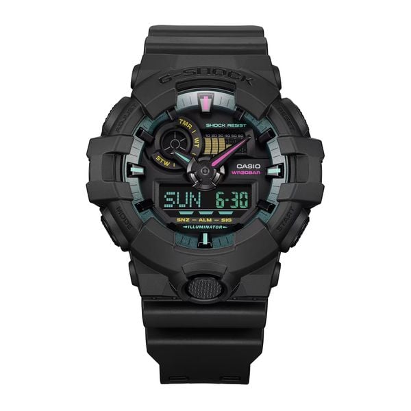  Casio G-Shock GA-700MF-1ADR - Uy tín từ 2009, Tem vàng chống giả, Bảo hành 5 năm, Pin miễn phí trọn đời 