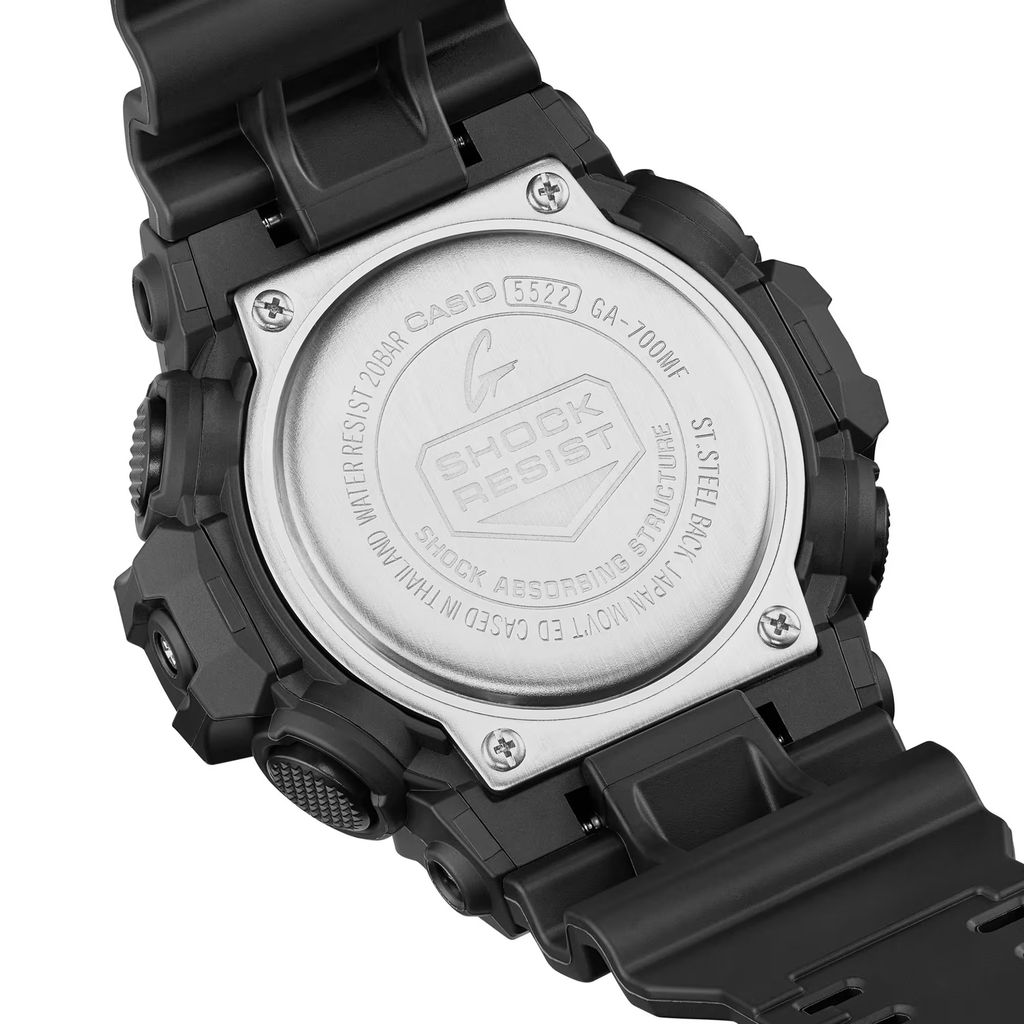  Casio G-Shock GA-700MF-1ADR - Uy tín từ 2009, Tem vàng chống giả, Bảo hành 5 năm, Pin miễn phí trọn đời 
