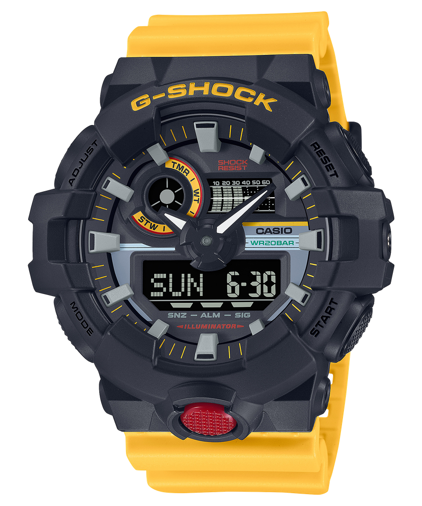  [Uy Tín Từ 2009] GA-700MT-1A9 - Đồng hồ G-Shock Nam - Tem Vàng Chống Giả 