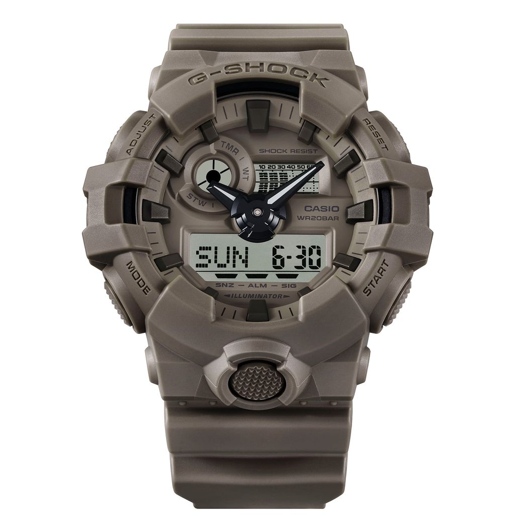  [Pin Miễn Phí Trọn Đời] GA-700NC-5A - Đồng hồ G-Shock Nam - Tem Vàng Chống Giả 