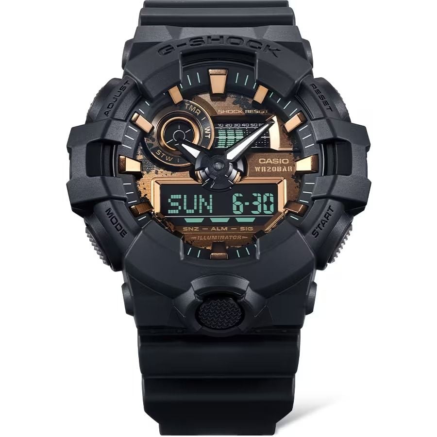  Casio G-Shock GA-700RC-1A - Uy tín từ 2009, Tem vàng chống giả, Bảo hành 5 năm, Pin miễn phí trọn đời 