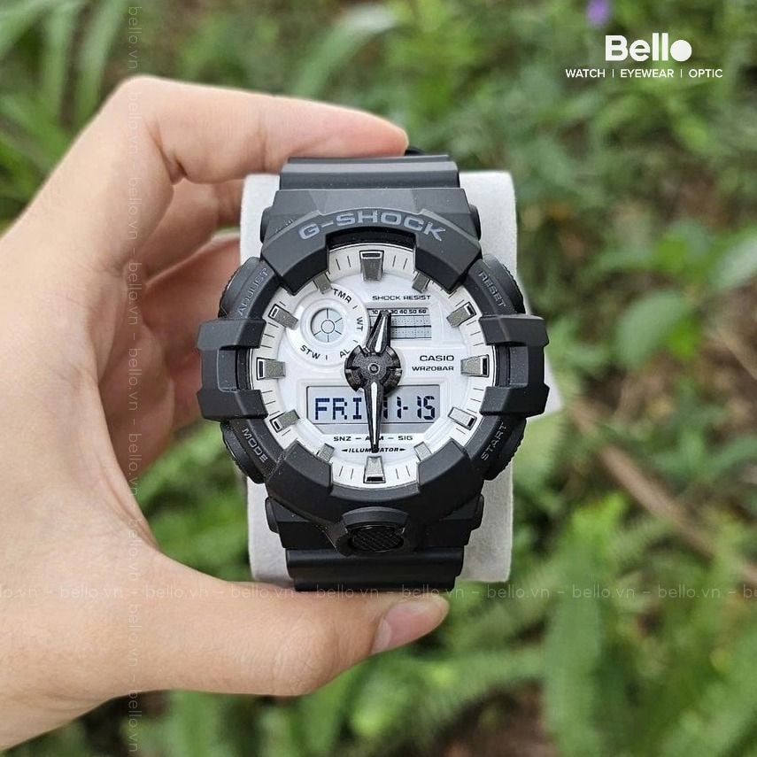  Casio G-Shock GA-700WD-1A - Uy tín từ 2009, Tem vàng chống giả, Bảo hành 5 năm, Pin miễn phí trọn đời 