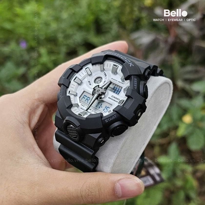  Casio G-Shock GA-700WD-1A - Uy tín từ 2009, Tem vàng chống giả, Bảo hành 5 năm, Pin miễn phí trọn đời 
