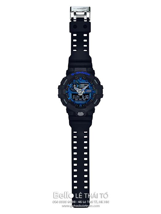  [Pin Miễn Phí Trọn Đời] GA-710-1A2 - Đồng hồ G-Shock Nam - Tem Vàng Chống Giả 