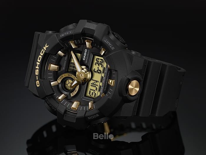  [Pin Miễn Phí Trọn Đời] GA-710B-1A9 - Đồng hồ G-Shock Nam - Tem Vàng Chống Giả 