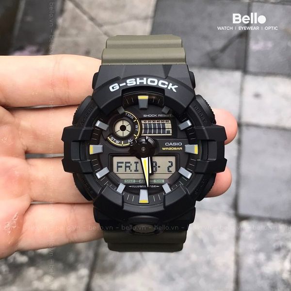  Casio G-Shock GA-710TU-1A3DR - Uy tín từ 2009, Tem vàng chống giả, Bảo hành 5 năm, Pin miễn phí trọn đời 