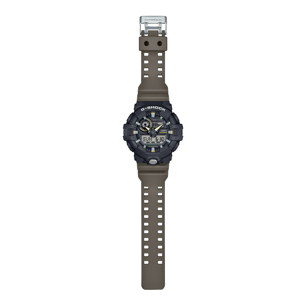  Casio G-Shock GA-710TU-1A3DR - Uy tín từ 2009, Tem vàng chống giả, Bảo hành 5 năm, Pin miễn phí trọn đời 