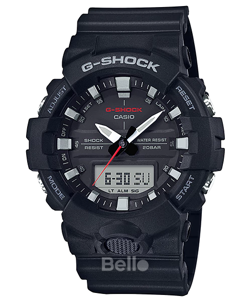  [Pin Miễn Phí Trọn Đời] GA-800-1A - Đồng hồ G-Shock Nam - Tem Vàng Chống Giả 