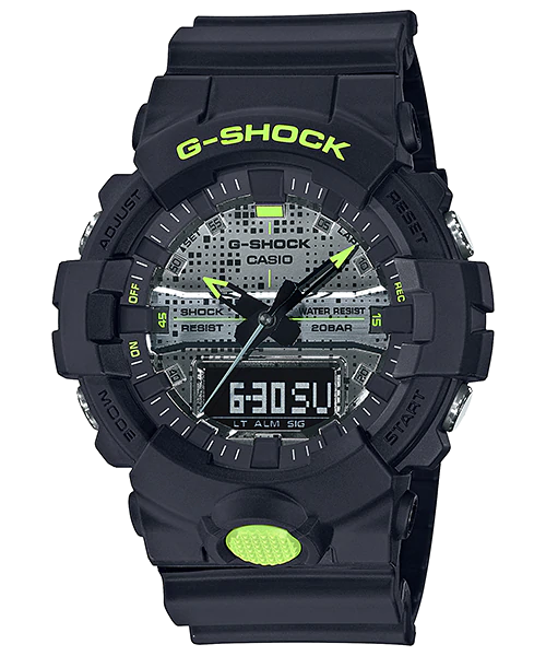  Casio G-Shock GA-800DC-1A - Uy tín từ 2009, Tem vàng chống giả, Bảo hành 5 năm, Pin miễn phí trọn đời 