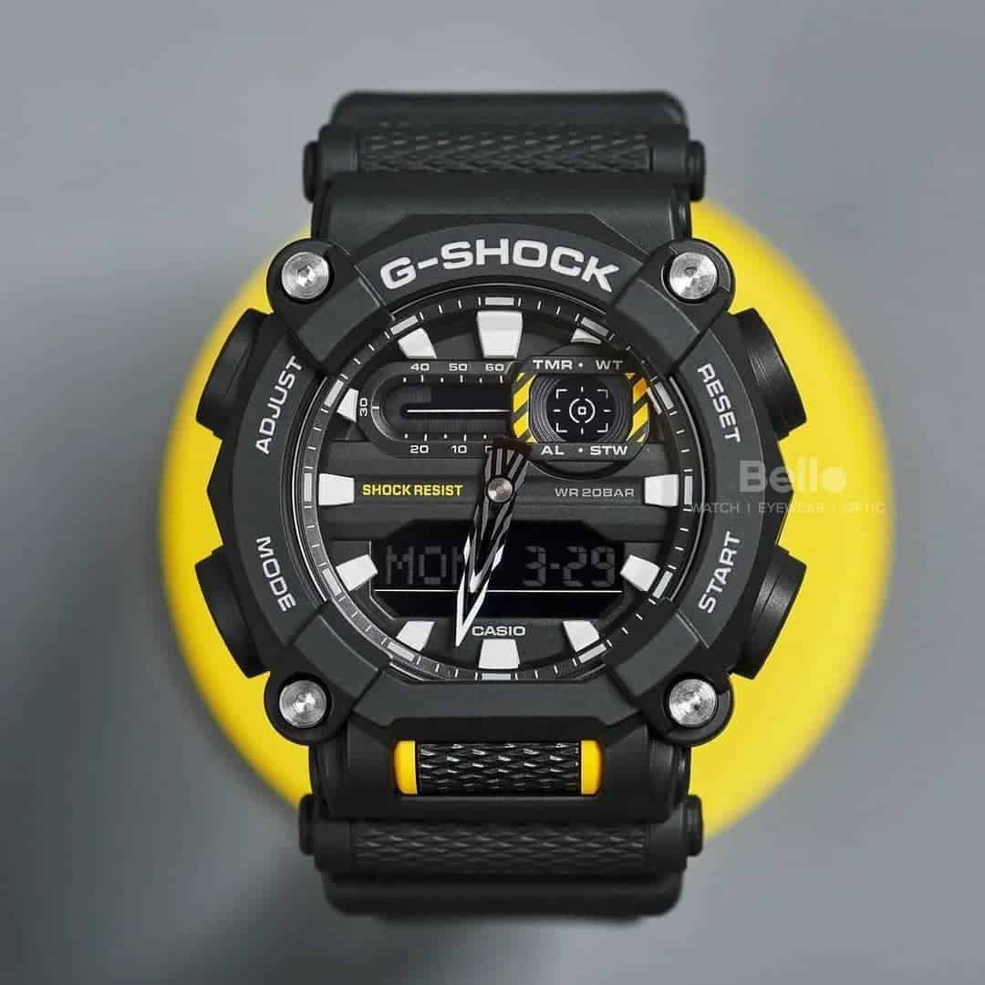 Casio G-Shock GA-900-1A Uy tín từ 2009, Tem vàng chống giả, Bảo