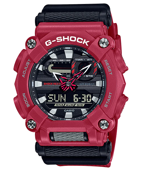  [Pin Miễn Phí Trọn Đời] GA-900-4A - Đồng hồ G-Shock Nam - Tem Vàng Chống Giả 