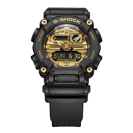  [Pin Miễn Phí Trọn Đời] GA-900AG-1ADR - Đồng hồ G-Shock Nam - Tem Vàng Chống Giả 