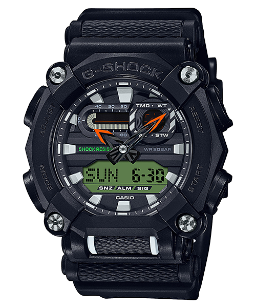  [Pin Miễn Phí Trọn Đời] GA-900E-1A3 - Đồng hồ G-Shock Nam - Tem Vàng Chống Giả 