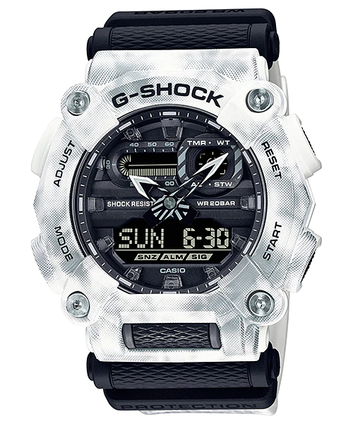  [Pin Miễn Phí Trọn Đời] GA-900GC-7A - Đồng hồ G-Shock Nam - Tem Vàng Chống Giả 