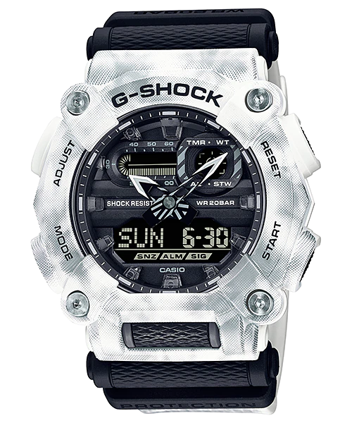  Casio G-Shock GA-900GC-7A - Uy tín từ 2009, Tem vàng chống giả, Bảo hành 5 năm, Pin miễn phí trọn đời 
