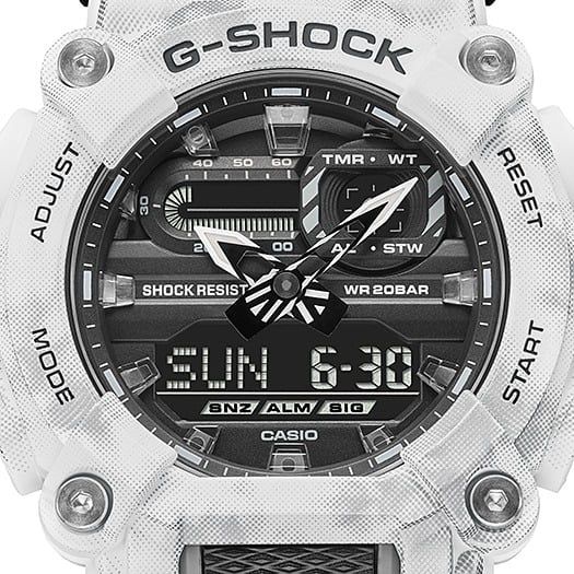  [Pin Miễn Phí Trọn Đời] GA-900GC-7A - Đồng hồ G-Shock Nam - Tem Vàng Chống Giả 