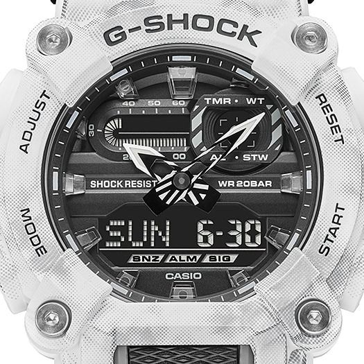  Casio G-Shock GA-900GC-7A - Uy tín từ 2009, Tem vàng chống giả, Bảo hành 5 năm, Pin miễn phí trọn đời 