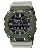  [Pin Miễn Phí Trọn Đời] GA-900HC-3ADR - Đồng hồ G-Shock Nam - Tem Vàng Chống Giả 