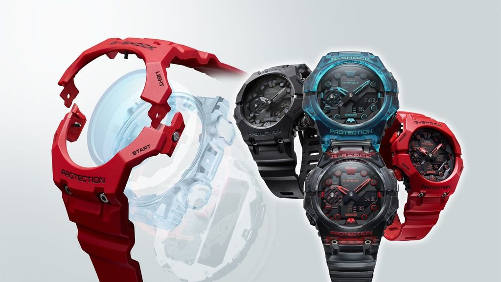  Casio G-Shock GA-B001G-1ADR - Uy tín từ 2009, Tem vàng chống giả, Bảo hành 5 năm, Pin miễn phí trọn đời 