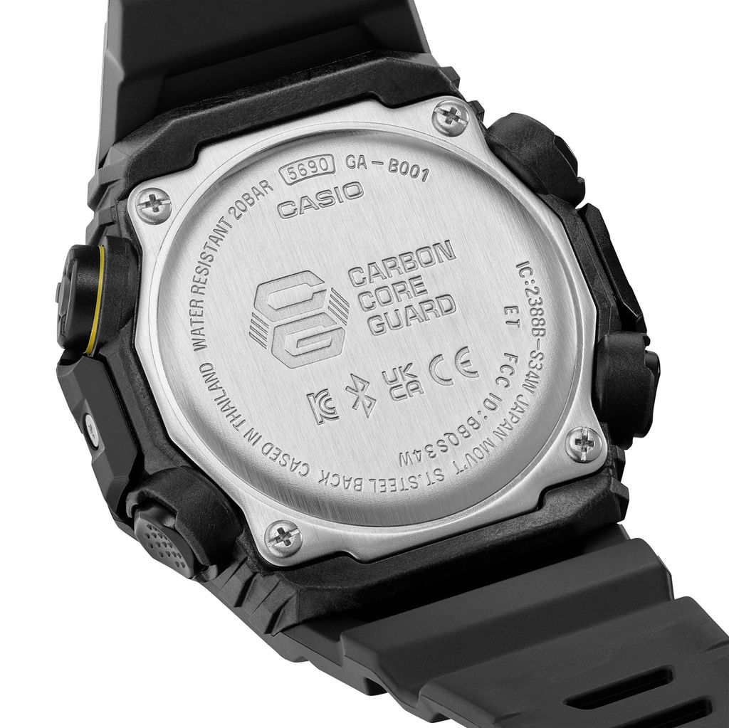  [Pin Miễn Phí Trọn Đời] GA-B001CY-1ADR - Đồng hồ G-Shock Nam - Tem Vàng Chống Giả 