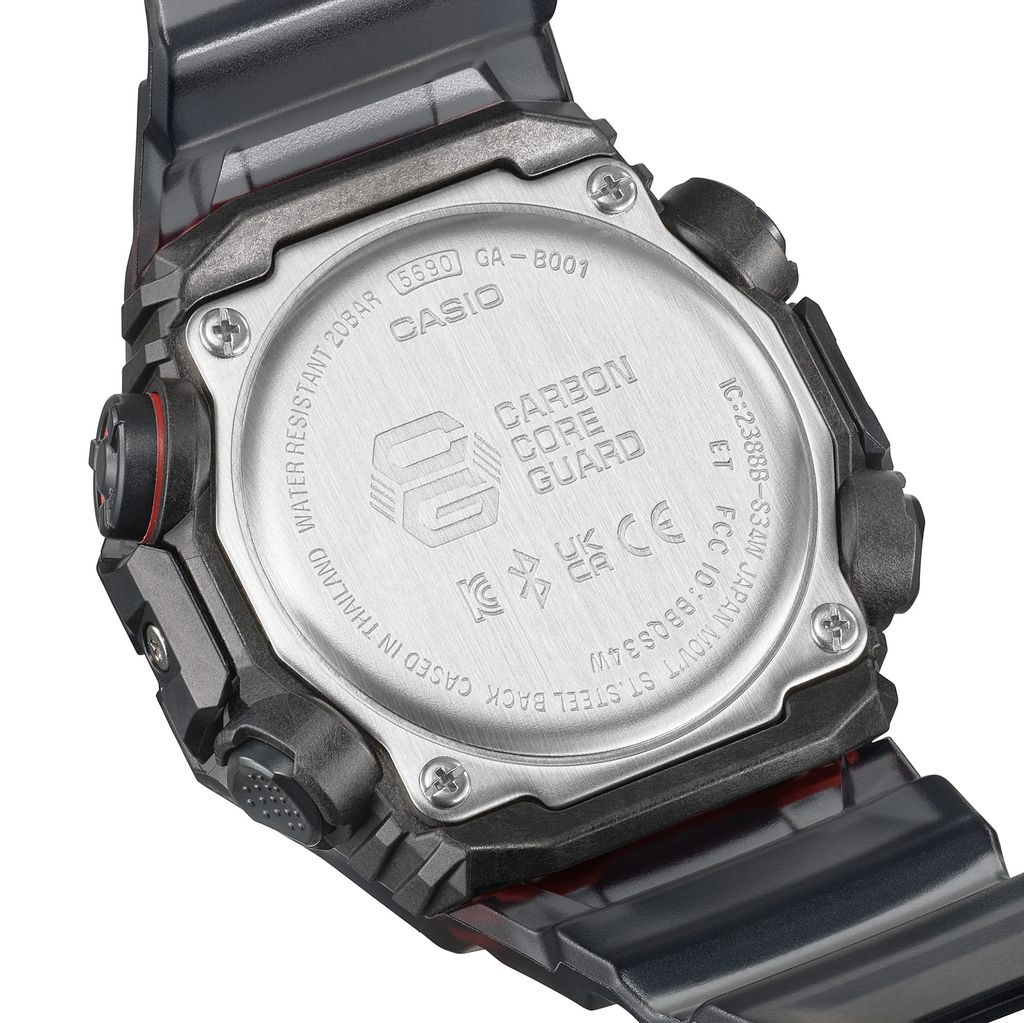  [Pin Miễn Phí Trọn Đời] GA-B001G-1ADR - Đồng hồ G-Shock Nam - Tem Vàng Chống Giả 