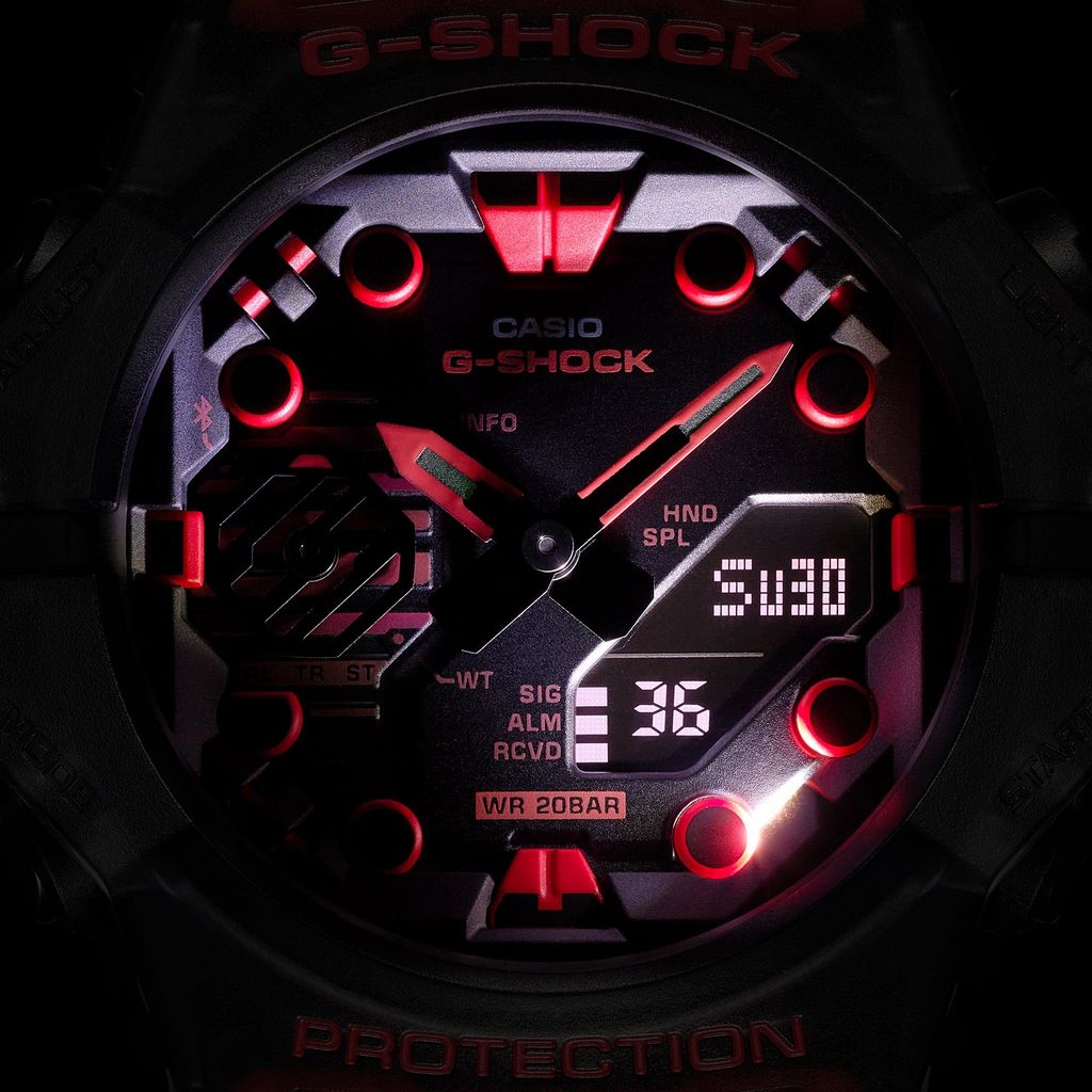  [Pin Miễn Phí Trọn Đời] GA-B001G-1ADR - Đồng hồ G-Shock Nam - Tem Vàng Chống Giả 