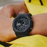  [Pin Miễn Phí Trọn Đời] GA-B2100-1A1DR - Đồng hồ G-Shock Nam - Tem Vàng Chống Giả 