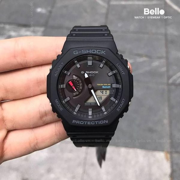  Casio G-Shock GA-B2100-1ADR - Uy tín từ 2009, Tem vàng chống giả, Bảo hành 5 năm, Pin miễn phí trọn đời 