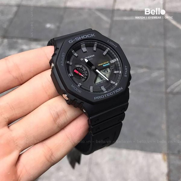  Casio G-Shock GA-B2100-1ADR - Uy tín từ 2009, Tem vàng chống giả, Bảo hành 5 năm, Pin miễn phí trọn đời 