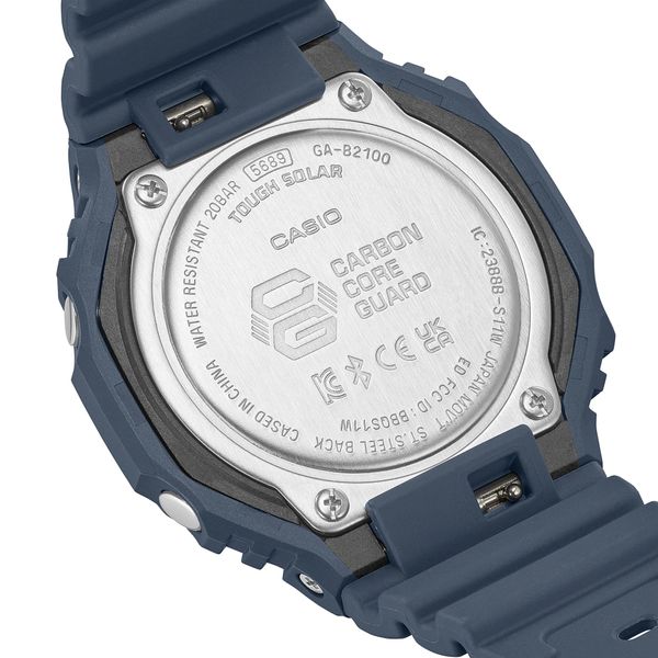  Casio G-Shock GA-B2100-2ADR - Uy tín từ 2009, Tem vàng chống giả, Bảo hành 5 năm, Pin miễn phí trọn đời 