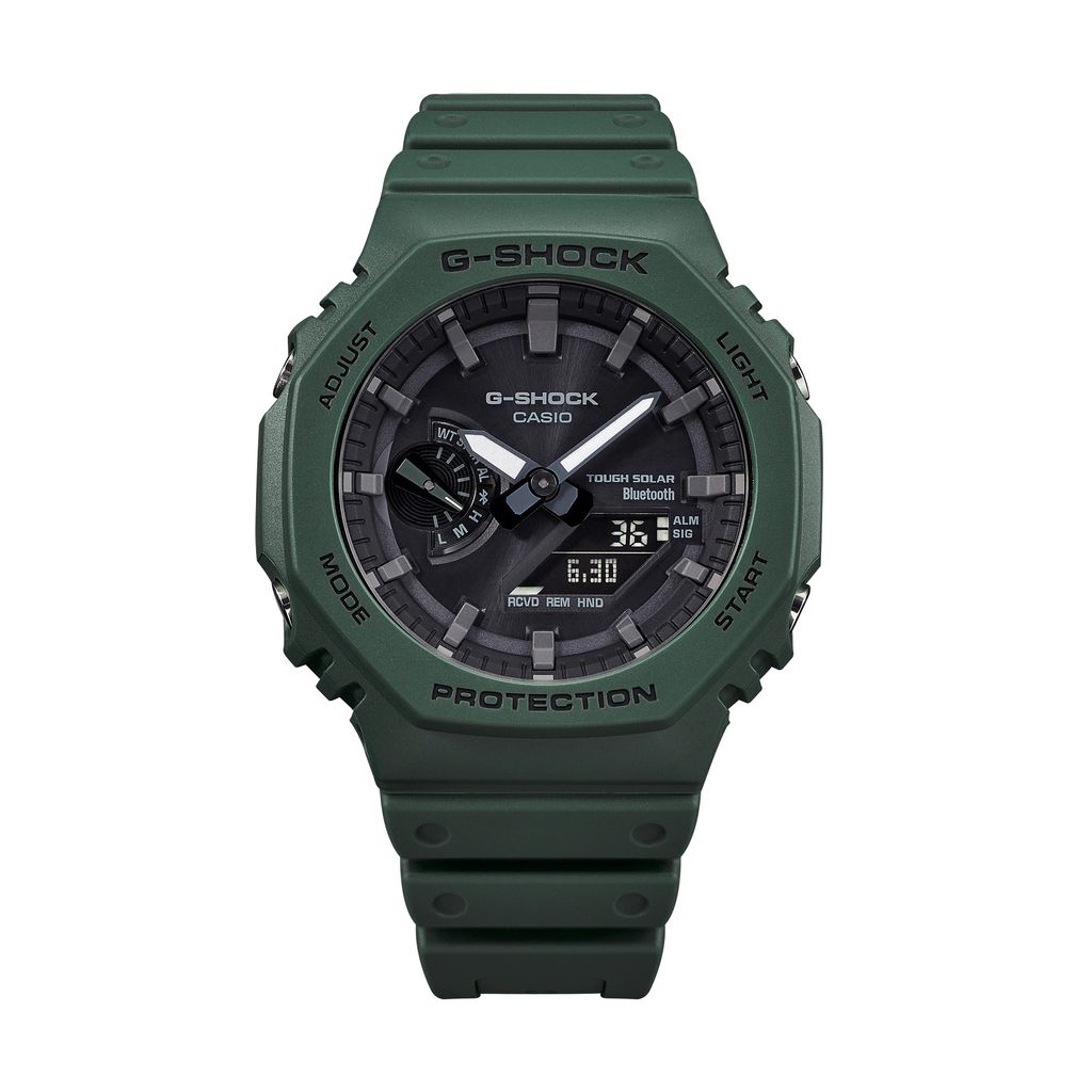  [Pin Miễn Phí Trọn Đời] GA-B2100-3ADR - Đồng hồ G-Shock Nam - Tem Vàng Chống Giả 