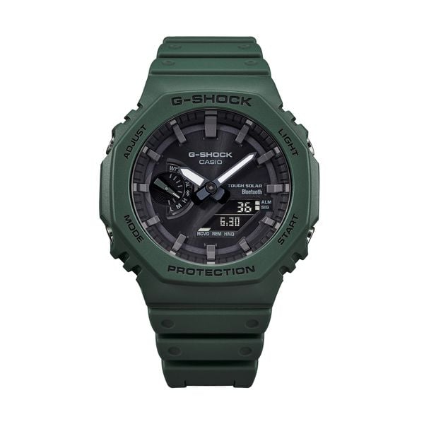  Casio G-Shock GA-B2100-3ADR - Uy tín từ 2009, Tem vàng chống giả, Bảo hành 5 năm, Pin miễn phí trọn đời 