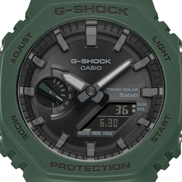  Casio G-Shock GA-B2100-3ADR - Uy tín từ 2009, Tem vàng chống giả, Bảo hành 5 năm, Pin miễn phí trọn đời 