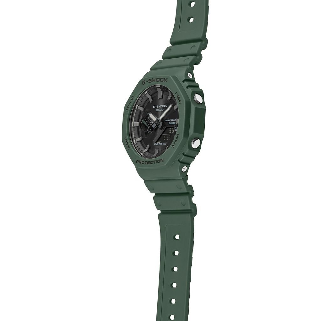  Casio G-Shock GA-B2100-3ADR - Uy tín từ 2009, Tem vàng chống giả, Bảo hành 5 năm, Pin miễn phí trọn đời 