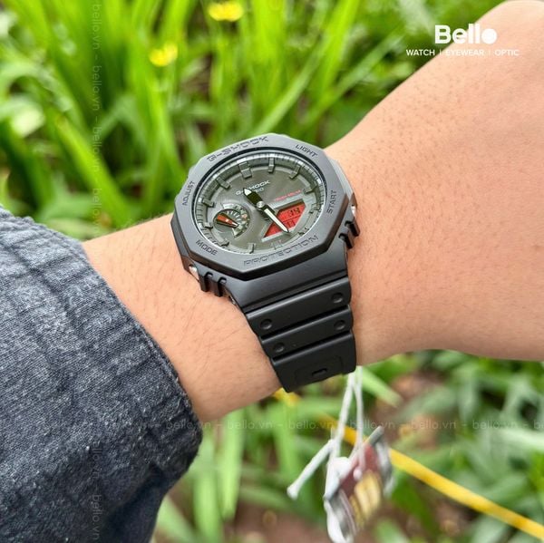  Casio G-Shock GA-B2100BBR-1A - Uy tín từ 2009, Tem vàng chống giả, Bảo hành 5 năm, Pin miễn phí trọn đời 