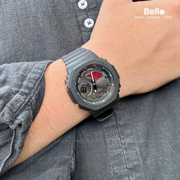  Casio G-Shock GA-B2100BBR-1A - Uy tín từ 2009, Tem vàng chống giả, Bảo hành 5 năm, Pin miễn phí trọn đời 