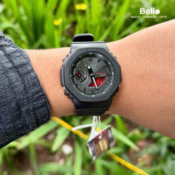  Casio G-Shock GA-B2100BBR-1A - Uy tín từ 2009, Tem vàng chống giả, Bảo hành 5 năm, Pin miễn phí trọn đời 