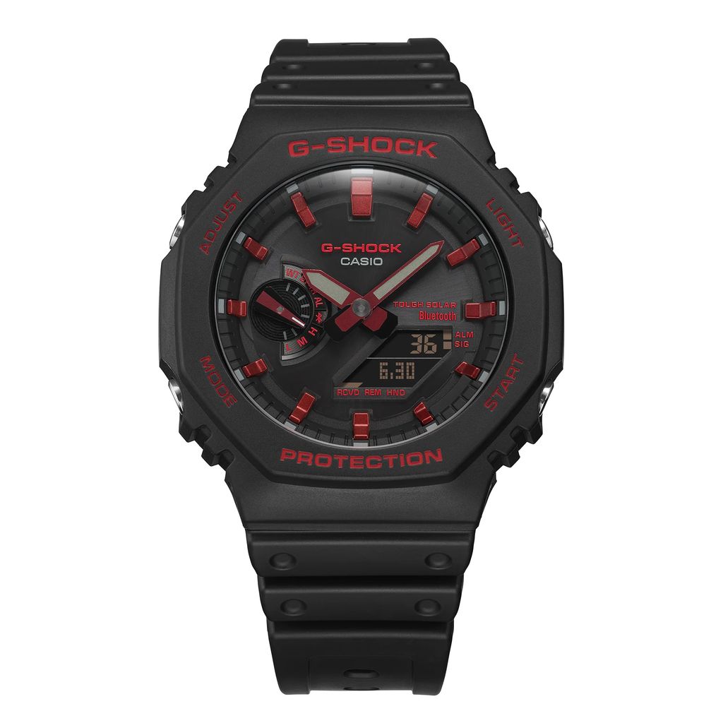  [Pin Miễn Phí Trọn Đời] GA-B2100BNR-1ADR - Đồng hồ G-Shock Nam - Tem Vàng Chống Giả 