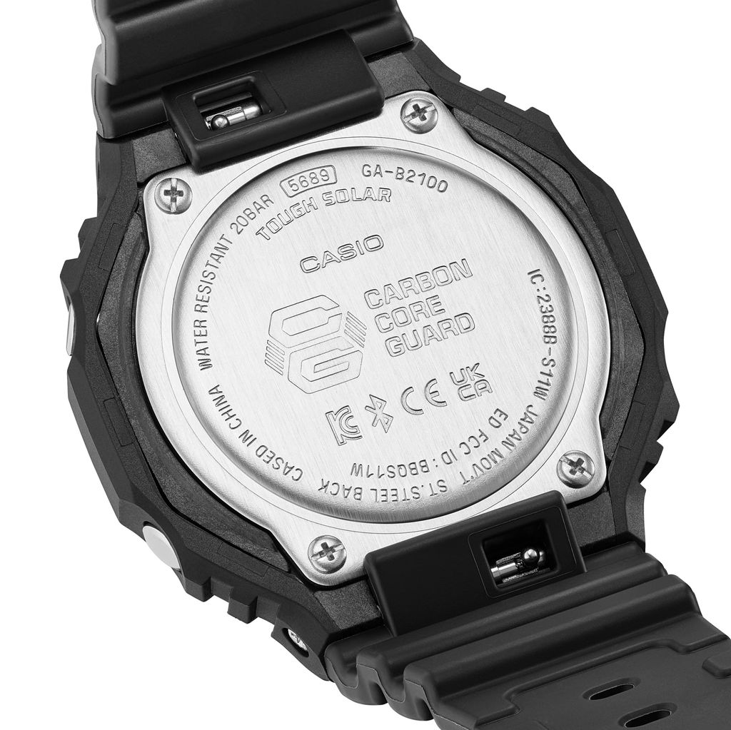  [Pin Miễn Phí Trọn Đời] GA-B2100CY-1ADR - Đồng hồ G-Shock Nam - Tem Vàng Chống Giả 