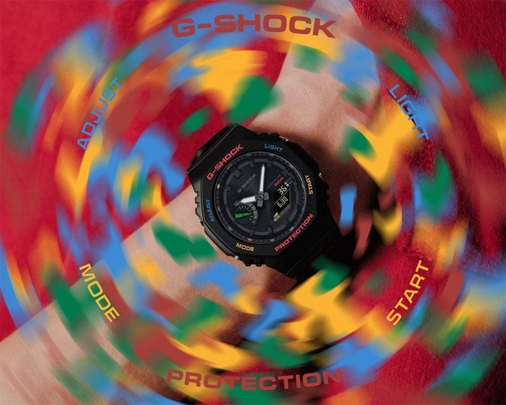  Casio G-Shock GA-B2100FC-1ADR - Uy tín từ 2009, Tem vàng chống giả, Bảo hành 5 năm, Pin miễn phí trọn đời 