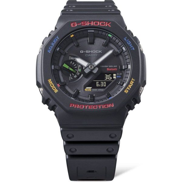  Casio G-Shock GA-B2100FC-1ADR - Uy tín từ 2009, Tem vàng chống giả, Bảo hành 5 năm, Pin miễn phí trọn đời 