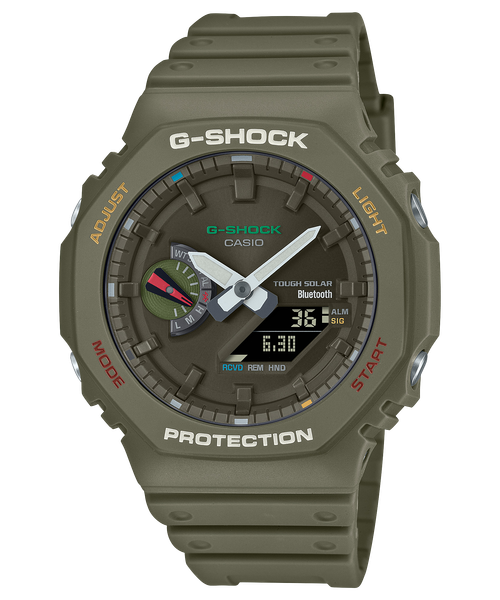 g-shock multicolor accents series GA-B2100FC-3A