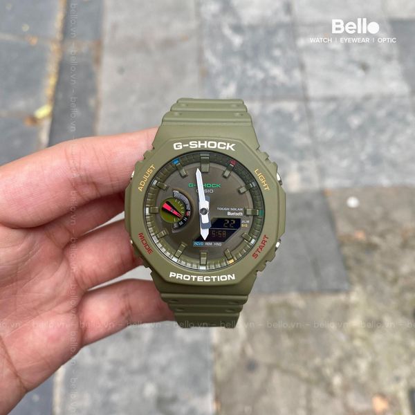  Casio G-Shock GA-B2100FC-3ADR - Uy tín từ 2009, Tem vàng chống giả, Bảo hành 5 năm, Pin miễn phí trọn đời 