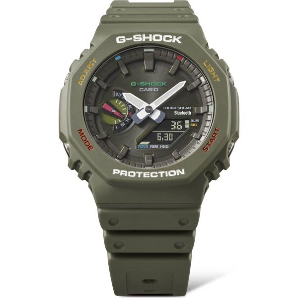  Casio G-Shock GA-B2100FC-3ADR - Uy tín từ 2009, Tem vàng chống giả, Bảo hành 5 năm, Pin miễn phí trọn đời 