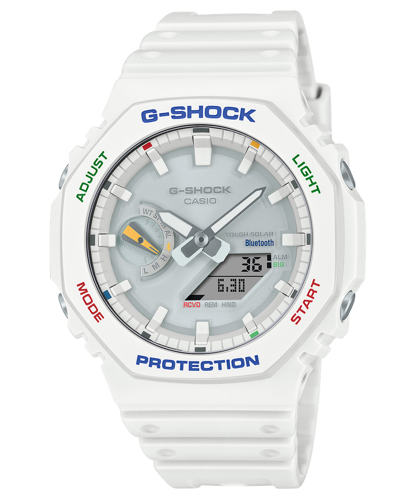  [Pin Miễn Phí Trọn Đời] GA-B2100FC-7ADR - Đồng hồ G-Shock Nam - Tem Vàng Chống Giả 