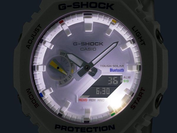  Casio G-Shock GA-B2100FC-7ADR - Uy tín từ 2009, Tem vàng chống giả, Bảo hành 5 năm, Pin miễn phí trọn đời 