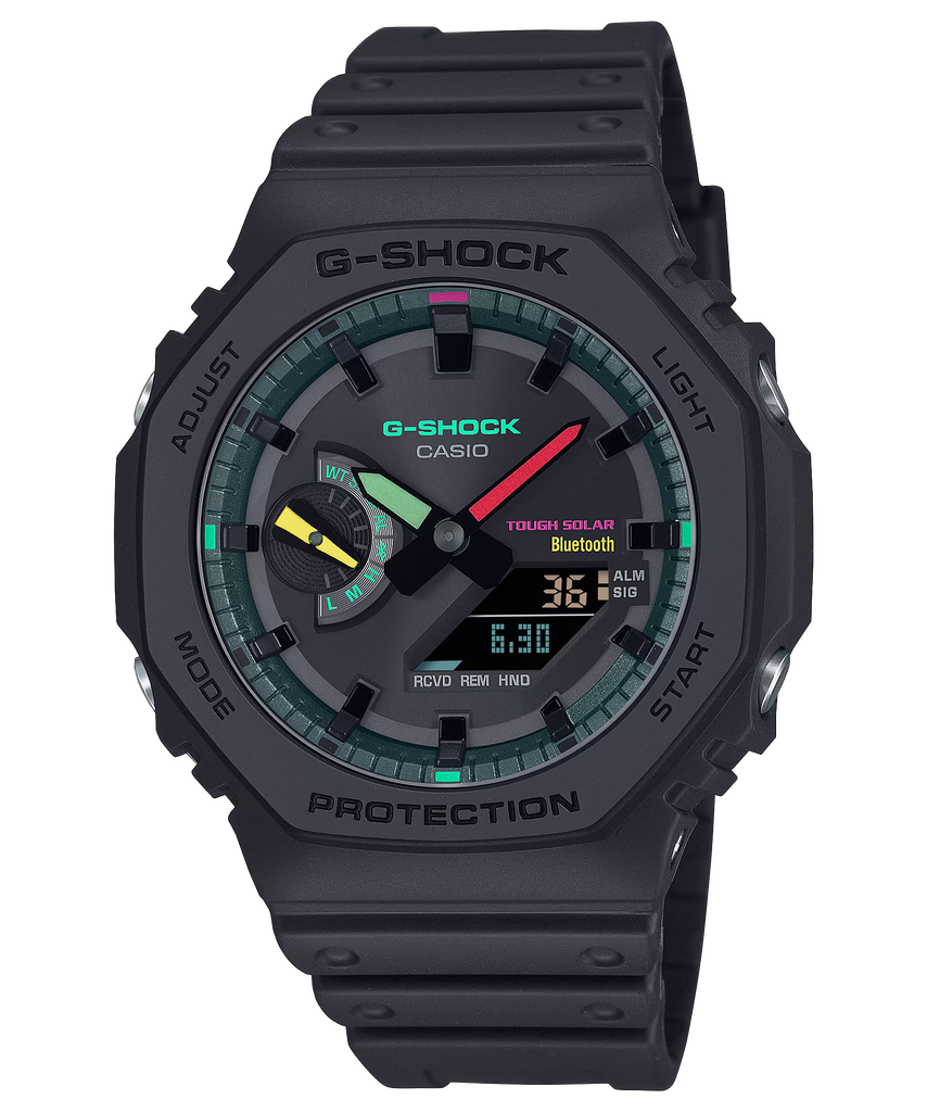  [Pin Miễn Phí Trọn Đời] GA-B2100MF-1ADR - Đồng hồ G-Shock Nam - Tem Vàng Chống Giả 