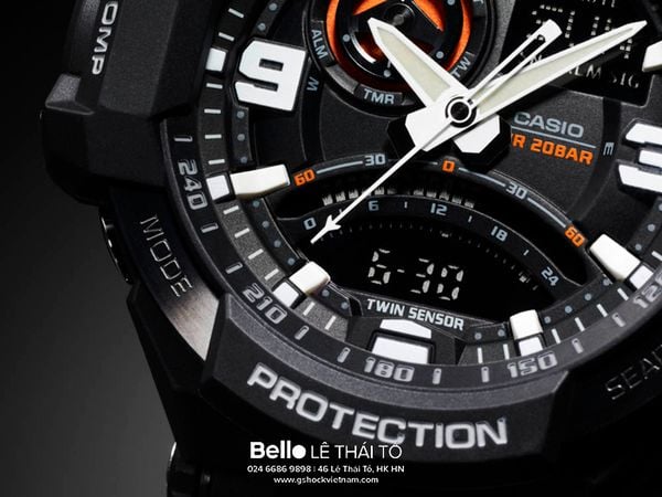 Casio G-Shock GA-1000-1A - Uy tín từ 2009, Tem vàng chống giả, Bảo hành 5 năm, Pin miễn phí trọn đời 