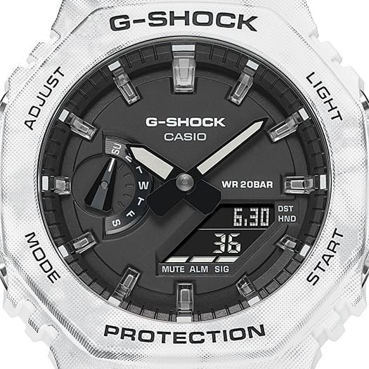  [Pin Miễn Phí Trọn Đời] GAE-2100GC-7A - Đồng hồ G-Shock Nam - Tem Vàng Chống Giả 