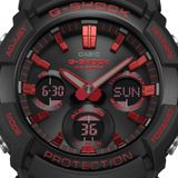  [Pin Miễn Phí Trọn Đời] GAS-100BNR-1ADR - Đồng hồ G-Shock Nam - Tem Vàng Chống Giả 